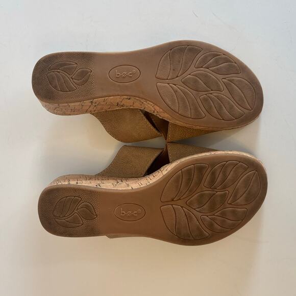 B.O.C Born Concept Sunny Wedge Crisscross Strap Sandal Size 8 - Picture 4 of 6